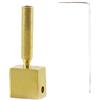 Gastagrav Piastra riscaldante in rame puro 99% senza ossigeno per mini stazione di saldatura Riparazione rapida dello schermo del telefono cellulare strumento di sostituzione del cavo 4.7x1.6cm