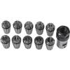 HavenlyCove Set di pinze ER16 più staffa di estensione dell'albero da 8 mm per uso con fresatrice a tornio CNC