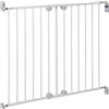 Safety 1st Wallfix Cancelletto estensibile di sicurezza per scale e porte, cancelletto per bambini e cani da interno, per aperture 62-102 cm, in metallo colore bianco