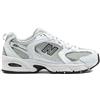 New Balance Scarpe 530 White/Silver