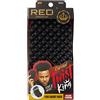 Red by Kiss Bow Wow X Twist King - Spazzola per capelli intrecciata, lavabile, resistente, senza briciole, per ricci afro (curva e densa)