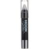 Moon Glitter Colore Stick Glitter Olografico/Pastello Corpo trucchi per Viso e Corpo by Moon Glitter - 3.5g - Argento