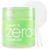 BANILA CO Clean it Zero Dischetto tonico Green Peel|Vegano coreano a doppia consistenza|Complesso verde e LHA per uniformare la grana della pelle e rimuovere il sebo|Ipoallergenico, senza alcol