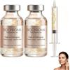 STDEI BioChroma Siero Coreano Effetto Lifting dalla Prima Applicazione, Siero Viso Coreano Con Peptidi di Seta e Collagene, Riduce Rughe e Idrata Profondamente 30ML (2 bottiglia)