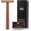 Henson Shaving Rasoio classico in alluminio COPPER Medium Henson Shaving 2.0