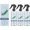 Generisch Spray per capelli al rosmarino, spessore con acqua di riso, cura della pelle e dei capelli, favorisce la crescita dei capelli, rafforza, idrata e ispessisce naturalmente, non grassa (3 pezzi)