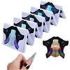 NiceLand 100 pz Cartine per Ricostruzione Unghie Nail Art Per Ricostruzione Allungamento Unghie per l'Estensione Builder Gel Vassoio di Carta per Nail Art Accessori