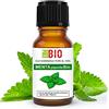 Laborbio Menta Piperita Bio Olio essenziale 100% Puro 10 ml - Uso interno Terapeutico Alimentare Diffusori Aromaterapia Cosmetica Cucina - Laborbio