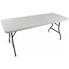 Tavolo Catering 180x75x74 h cm in Acciaio Bianco