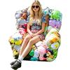 Generico Beanbag Di Peluche - Sedile Trasparente Per Animali, Divano Organizer In Peluche | Mobili Multiuso Per La Gestione Della Collezione DiPeluche, Comodo Ibrido Di Stoccaggio Dei Posti A Sedere P