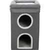 Trixie Krabpaal cat tower saul grijs