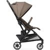 Deryan Easy2, Passeggino 0+ mesi-22 kg, Passeggino leggero con chiusura intelligente e compatta, Cappottina estensibile con trattamento antipioggia UV50+, regolabile, Poggiagambe, Hazel