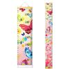 HIFOT Bambini Altezza Crescita Grafico misurazione, Farfalla Cartone Tela Decorazioni Cameretta Bimba Parete Sospeso Righelli per Bambini Ragazze Della Camera 190 cm * 20 cm