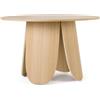 Bizzotto Tavolo Jordyn Ø120cm colore Legno Naturale