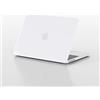 eleger Cover compatibile con MacBook Air 13" M5 A3449 M4 A3240 M3 A3113 M2 A2681 con display da 13,6 pollici, versione 2026 2025 2024 2022, Custodia protettiva rigida, Bianco opaco