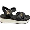 Patrizia Pepe Girl SANDALO PATRIZIA PEPE PPJ392 PELLE NERA N 38