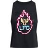 UNDER ARMOUR CANOTTA PROJECT ROCK NEON FLAME Allenamento Donna