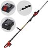 GeoTech X-Line PH-20V - Tagliasiepi su asta di prolunga a batteria - 20V 2Ah