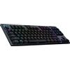 Logitech G915 TKL Tenkeyless LIGHTSPEED Tastiera meccanica RGB wireless da gioco - Tastatur - retroilluminata - USB, Bluetooth,