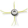 Terryshop74 Testina Decespugliatore Universale,Testine per Tagliaerba in Alluminio con 4 Linee,Accessori per Rasaerba,Bobine di Ricambio per Sostituire La Bobina delle Parti del Tosaerba