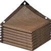 GCEXDLDP Telo Ombreggiante 80% UV Protezione UV Rete Parasole-Tenda da sole da giardino