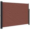vidaXL Tenda da Sole Laterale Retrattile Marrone 140x600 cm