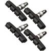 On Bike Pattini Freni Bici Per MTB E City Bike Mod. V-brake Quattro Pezzi 70mm