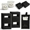 XJJAUGKLY 2 kit per filtri per acquario, compatibile con Fluval Flex 57L con ricariche di filtro a carbone, filtri in schiuma, anelli in ceramica e cavi filtranti per acqua pulita e un acquario sano
