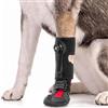 SENECESLI Stecca per piede cadente con bobina per cane, stecca per piede di cane traspirante con suola antiscivolo per problemi di artrite, calzino altamente elastico (S)