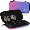 IINE Custodia da trasporto per console Switch 2, custodia protettiva rigida da viaggio con borsa a rete, borsa protettiva resistente, interruttore 2 accessori (custodia EVA, viola sfumato)