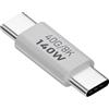 Generico Prolunga di ricarica di tipo C Prolunga angolare USB Adattatore usb c da 140 W Adattatore per dispositivo intelligente Caricatore ad angolo retto Connettore USB Tipo-C Prolunga per cavo usb c maschio