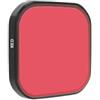 MoSundi Filtro subacqueo per Insta360 AcePro2, lente in vetro impermeabile antiappannamento, accessorio per snorkeling e immersioni, 41 mm (rosso)