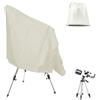 Drawup Copertura riflettente per telescopio, impermeabile, tessuto Oxford 210D, antipolvere, per apparecchiature astronomiche, include borsa per il trasporto, 150 x 85 cm (210D bianco)