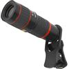 SENECESLI Teleobiettivo 20X, Teleobiettivo Zoom a Fuoco Lungo con Clip, Obiettivo Zoom per Fotocamera Cellulare con Clip per Telefono per Scattare Foto e Video