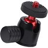 Oxxggkao Testa a sfera 1/4 Vite Supporto per telefono Supporto per telefono Regolabile in altezza Base antiscivolo per Vlogging Live Streaming Supporto per telefono portatile