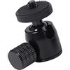 ZBIianxer Treppiede Testa A Supporto Del Telefono Della Macchina Fotografica DSLR 360 Gradi 1/4 Pollici Vite Montaggio Del Basamento Della Macchina Fotografica in Diretta Streaming Accessori Del