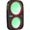 Generic Filtri per obiettivi DJI Osmo Pocket 4P, UV/CPL/ND/Diffusion 1/4 Filtro a sgancio rapido Telaio in lega di alluminio HD Vetro ottico Multi-Coated Effect Filters (CPL)