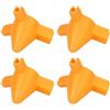 Jumplushion Treppiede di estensione dell'altezza antigraffio per DJI per Avata per 360 con struttura in PC, supporto portatile per fotocamera per riprese grandangolari, grigio, 15 x 10 x 4 cm (arancione)
