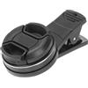 ibasenice Lente Macro per Telefono 37mm con Clip, Ingrandimento 15X, Nero