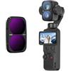 Generic ND & CPL per DJI Osmo Pocket 4 Pro, ND16 LPR Diffusion 1/4 filtri accessori per obiettivo fotocamera, vetro ottico multistrato telaio in alluminio, ND16