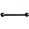 Generico Asta adattatore portatile con doppio giunto sferico da 17 mm per tablet telefono regolabile e supporti per action camera braccio supporto in alluminio per motocicli