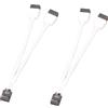 SHAOYAYAZHANG Confezione da 2 cavi di prolunga USB 2.0 da 9 pin femmina a doppio maschio a 9 pin, cavo di prolunga USB a 9 pin, cavo USB a 9 pin, cavo splitter in nylon intrecciato per scheda madre