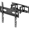 Manhattan Supporto da parete per TV da 32 a 70 e fino a 40 kg, Full Motion (completamente mobile), regolabile orizzontalmente dopo il montaggio, nero