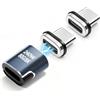 Truhuova Adattatore magnetico USB C da 240 W con 2 punte, 80 Gbps, adattatore magnetico USB 4.0 tipo C, compatibile con Thunderbolt 5/4, PD 3.1 8K a 60 Hz, video per MacBook Pro/Air, iPad Pro, Dell XPS, laptop