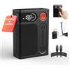Moman Batteria V Mount, Moman Power 50 Touch Mini V Lock Battery 50Wh/3450mAh con Pulsante a Sfioramento&Display LED Ricarica Rapida PD 65W USB-C/A/D-Tap 14.4V/DC 8.4V/BP Porta per Camera Monitor Smartphone
