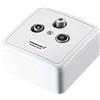Premium X PremiumX PX3-DC - Presa satellitare a 3 vie SAT per antenna SAT | TV | Radio | DVB-T | Unicable da parete e da incasso