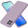 EASSGU Custodia per Realme 8 / Realme 8 Pro (6.4 Inches), Cover Morbida in Silicone TPU - Erba Viola