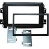 MasterLine Kit Mascherina autoradio 2 DIN con doppia cornice per radio EURO e CHINA per Ducato dal 2021 in poi.