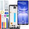 HLYGZX Display OLED originale per Samsung Galaxy A52 5G A526B A526B/DS A5260 A526W LCD Display Kit di riparazione (nero con cornice, con impronte digitali)