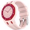 GIOPUEY Cinturini Compatibile con Swatch Royal Pop, Morbido Silicone Cinturino [Resistente all'Usura] [Traspirante] - Pink